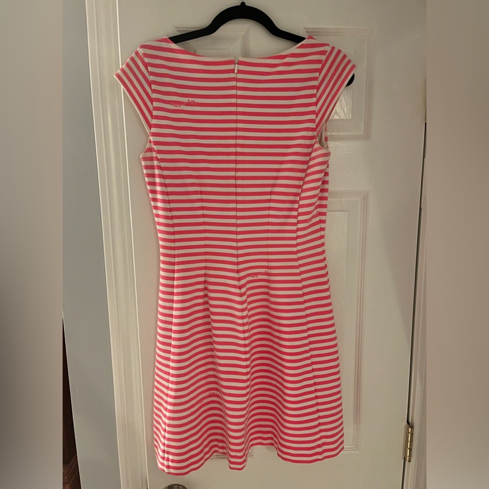 Lilly Pulitzer striped cap sleeve mini dress, size M